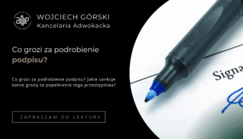 jaka kara grozi za podrobienie podpisu